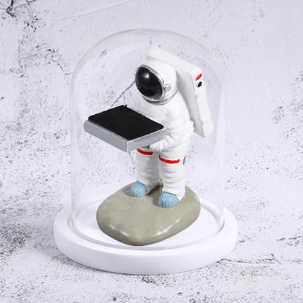 Watch Shelf Support Decorative Ornaments Watch Storage Box Display Stand, Item No.: Large Astronaut + White Cover-garmade.com