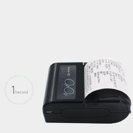 58HB6 Portable Bluetooth Thermal Printer Label Takeaway Receipt Machine, Supports Multi-Language & Symbol/Picture Printing, Model: EU Plug (Brazilian Portuguese )-garmade.com