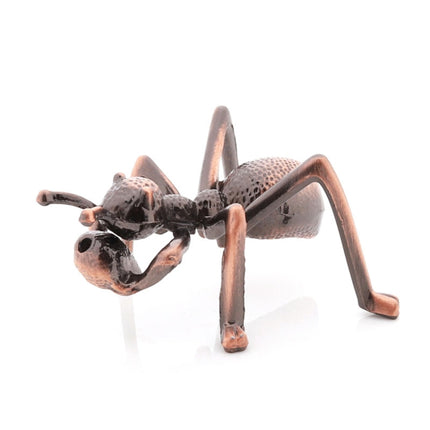 3 PCS Alloy Ant Incense Plug Mini Line Incense Plug Small Decoration Accessories Line Incense Small Incense Burner, Size: 2.2x5 cm-garmade.com