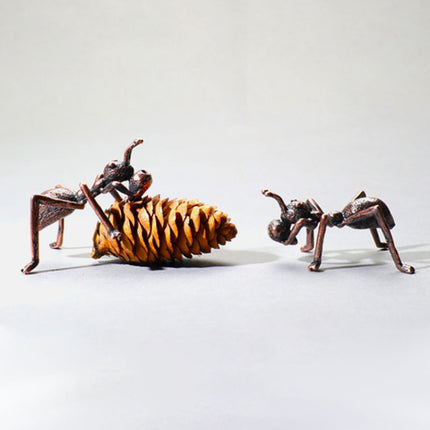 3 PCS Alloy Ant Incense Plug Mini Line Incense Plug Small Decoration Accessories Line Incense Small Incense Burner, Size: 2.2x5 cm-garmade.com