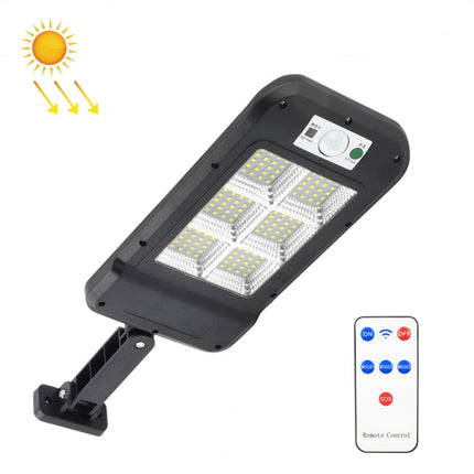 Solar Wall Light Outdoor Waterproof Human Body Induction Garden Lighting Household Street Light 6 x 20LED With Remote Control-garmade.com