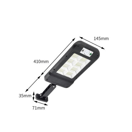 Solar Wall Light Outdoor Waterproof Human Body Induction Garden Lighting Household Street Light 8 x 20COB With Remote Control-garmade.com