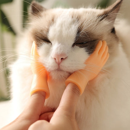 Pet Massage Finger Cots and Cat Gloves-garmade.com