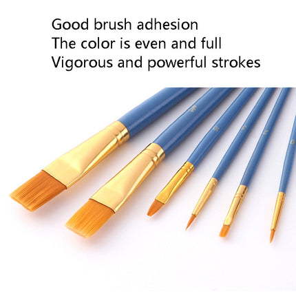 ZHU TING 25 PCS / Set Multifunctional Oil Paint Brush Gouache Watercolor Acrylic Paint Brush Student Painting Supplies-garmade.com