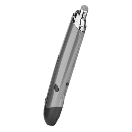 PR-08 1600DPI 6 Keys 2.4G Wireless Electronic Whiteboard Pen Multi-Function Pen Mouse PPT Flip Pen(Silver Gray)-garmade.com