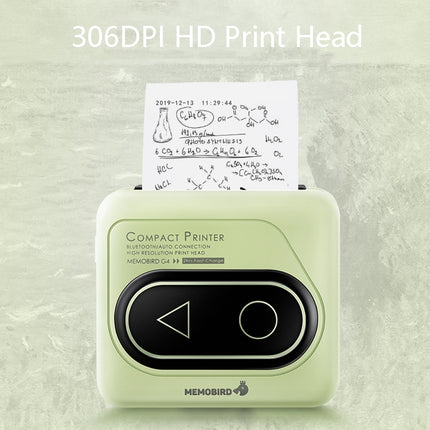 Memobird G4 Handheld Home Student Search Question Graffiti Notes Portable Bluetooth Thermal Printer(Classic White)-garmade.com