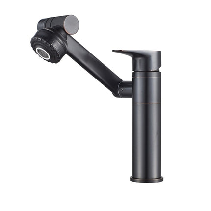 Universal Swivel Faucet Bathroom Hot & Cold Dual-Out Mode Faucet, Specification: Short HT-99528-garmade.com