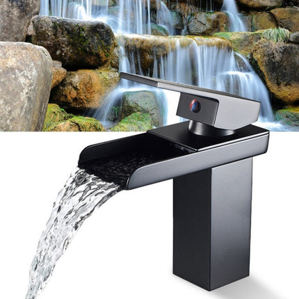 Bathroom Wide Mouth Faucet Square Sink Single Hole Basin Faucet, Specification: HT-Z6010 Short Type-garmade.com