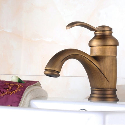 Bathroom All-Brass Faucet Mixed Water Basin Faucet-garmade.com