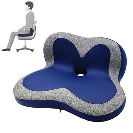 Memory Foam Petal Cushion Office Chair Home Car Seat Cushion, Size: Without Storage Bag(Starry Blue)-garmade.com