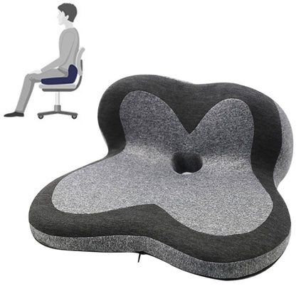 Memory Foam Petal Cushion Office Chair Home Car Seat Cushion, Size: With Storage Bag(Starry Gray)-garmade.com