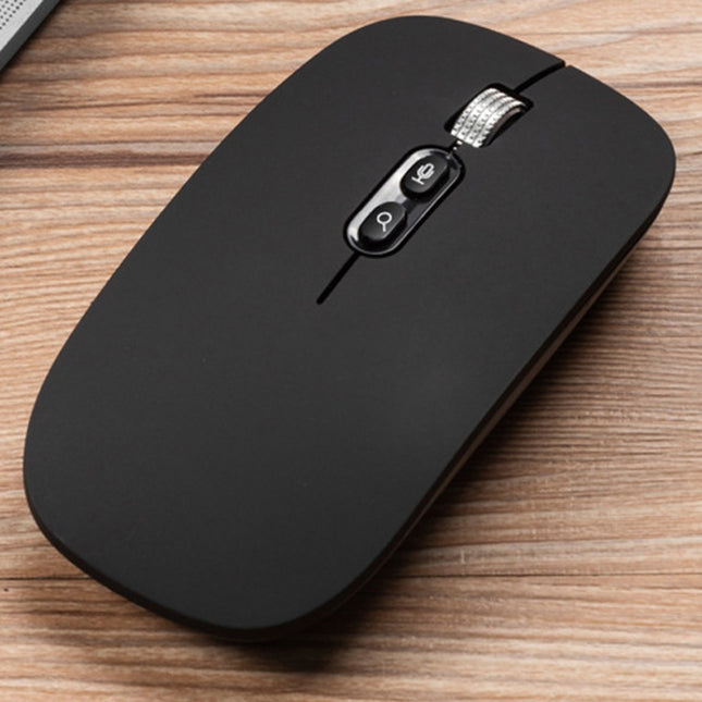 M103 1600DPI 5 Keys 2.4G Wireless Mouse Charging Ai Intelligent Voice Office Mouse, Support 28 Languages(Black)-garmade.com