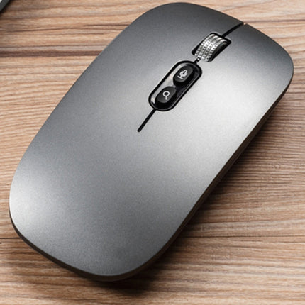 M103 1600DPI 5 Keys 2.4G Wireless Mouse Charging Ai Intelligent Voice Office Mouse, Support 28 Languages(Grey)-garmade.com