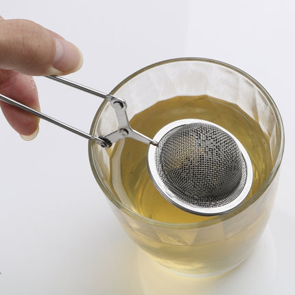 2 PCS Stainless Steel Sphere Mesh Tea Strainer Coffee Herb Spice Filter Tea Infuser-garmade.com