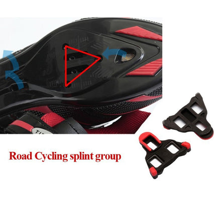 3 Set Bicycle Splint Set 6 Degrees Road Lock Plate Special For Road Bike Shoes(Splint Pad)-garmade.com