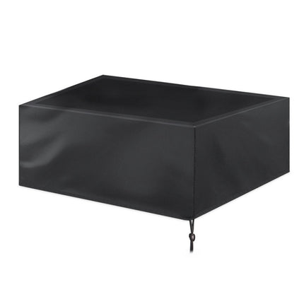 Billiard Table Dust Cover Billiard Protective Cover Water-Repellent Furniture Cover, Size: 260x135x82cm(Black)-garmade.com