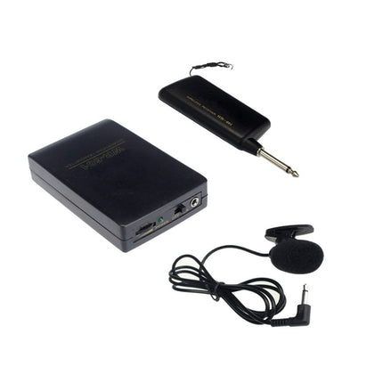 WR601 Wireless Amplifier Microphone/Lavalier Microphone For Meeting & Etiquette, Random Light Colors Delivery-garmade.com