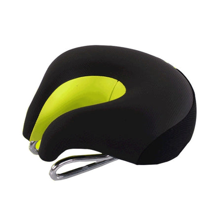 Bicycles Soft Saddle Mountain Bikes Thick Shock Absorption & Comfortable Seat Accessories(Dark Green)-garmade.com