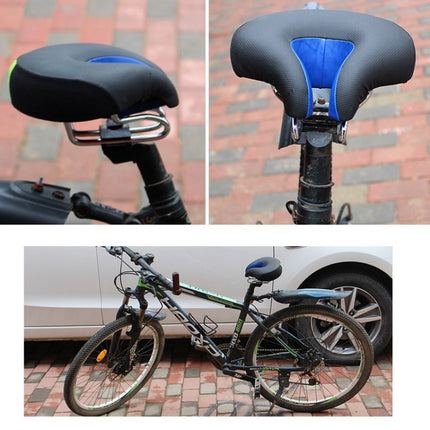 Bicycles Soft Saddle Mountain Bikes Thick Shock Absorption & Comfortable Seat Accessories(Dark Green)-garmade.com