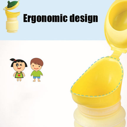 Portable Child Adult Car Outdoor Emergency Urinal(Yellow Children)-garmade.com