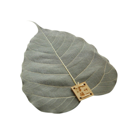 Creative Personality Natural Bodhi Leaf Filter Tea Leak, Specification:Bodhi Leaf-garmade.com