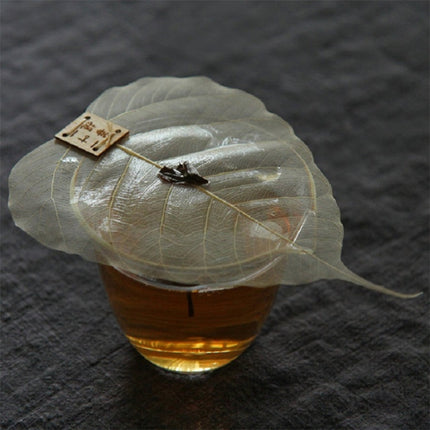Creative Personality Natural Bodhi Leaf Filter Tea Leak, Specification:Bodhi Leaf-garmade.com