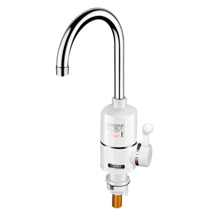 Digital Display Electric Heating Faucet Instant Hot Water Heater CN Plug Lamp Display Elbow-garmade.com