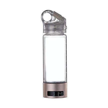 Hydrogen-Rich Water Cup Hydrogen Absorption Glass Cup with LED Light(English Version)-garmade.com