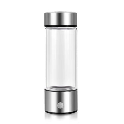 Portable Electrolyzed Water Cups Hydrogen-Rich Water Cups, Capacity: 420ml(Silver)-garmade.com