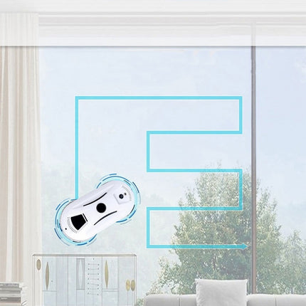 N361 Household Intelligent Automatic Electric Ultra-Thin Glass Cleaning Machine, Product specifications: EU Plug(White)-garmade.com
