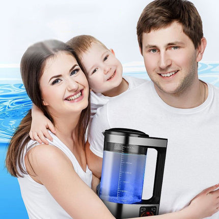 2L Heating Constant Temperature Hydrogen-Rich Water Machine Micro-electrolysis Water Kettle, EU Plug-garmade.com
