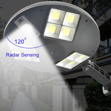 144 COB Solar Human Body Sensor Street Light Garden Wall Light with Remote Control Outdoor Security Light-garmade.com
