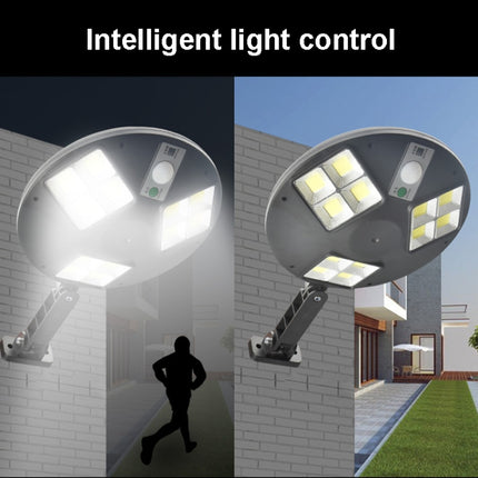 144 COB Solar Human Body Sensor Street Light Garden Wall Light with Remote Control Outdoor Security Light-garmade.com