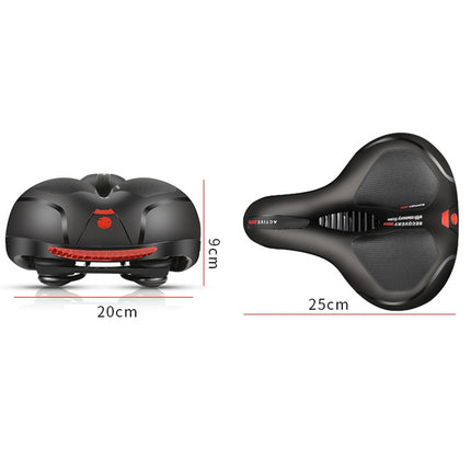 Bicycle Seat Saddle Bicycle Seat Riding Equipment Accessories(Red)-garmade.com