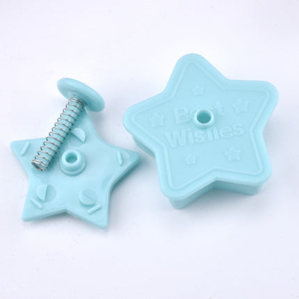 5 Sets Three-Dimensional Fondant Biscuit Embossing Mold Push-Type Cake Mold Random Style Delivery-garmade.com