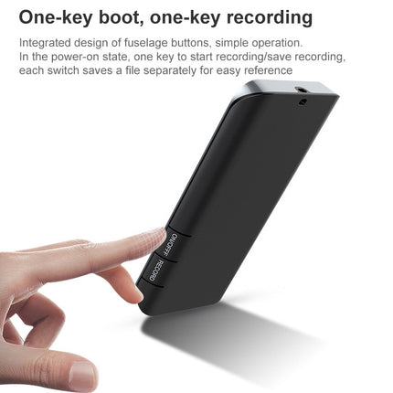 Portable Bluetooth Touch Screen MP3 Player Recorder E-Book, Memory Capacity: 8GB(Black)-garmade.com
