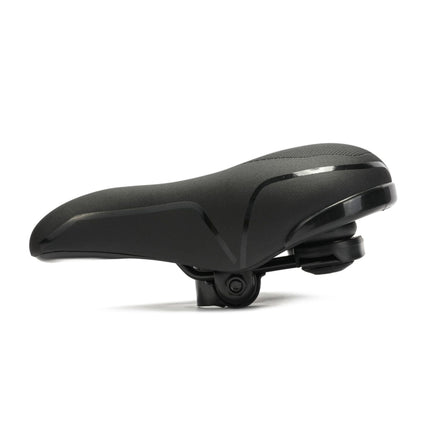 Bicycle Seat Saddle Mountain Bike Seat Comfortable Thick Memory Foam(Black)-garmade.com