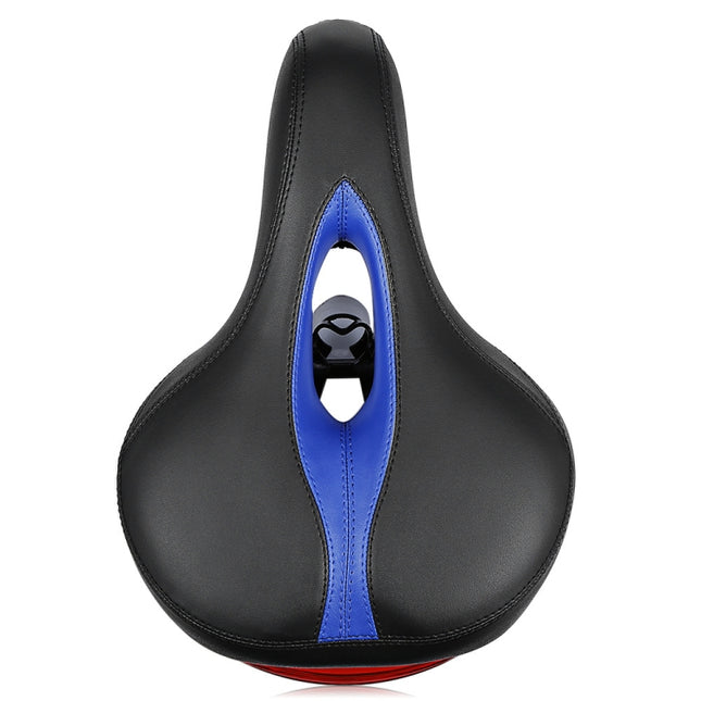Bicycle Cushion With Lamp Bicycle Saddle Mountain Bike Saddle(Blue)-garmade.com