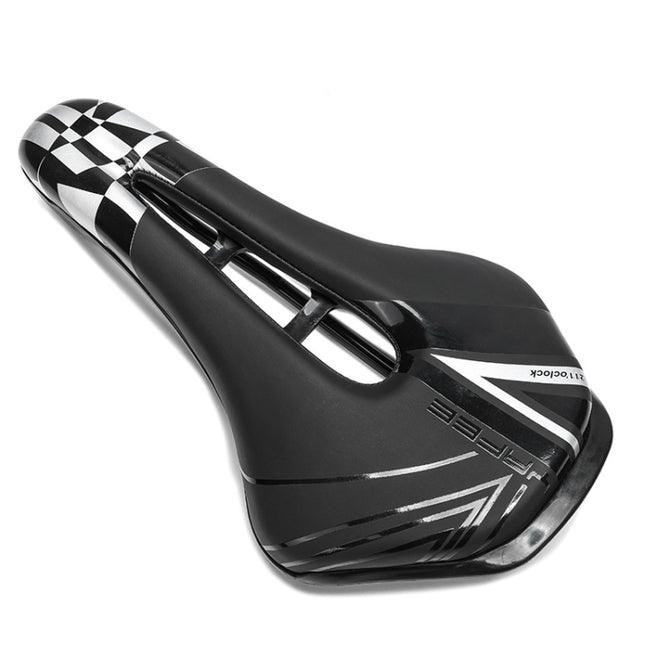 YAFEE YF-1128 Bicycle Seat Saddle Mountain Bike Seat(Silver)-garmade.com