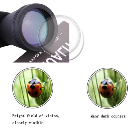 Luxun 20X50 Outdoor Binoculars Low Light Night Vision Non-Infrared High Power Binoculars(ArmyGreen)-garmade.com