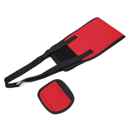HCPET F1905 Disabled Dogs Assistive Belts Elderly Dogs Walking Assisted Leashes Pet Supplies, Size: L(Red)-garmade.com
