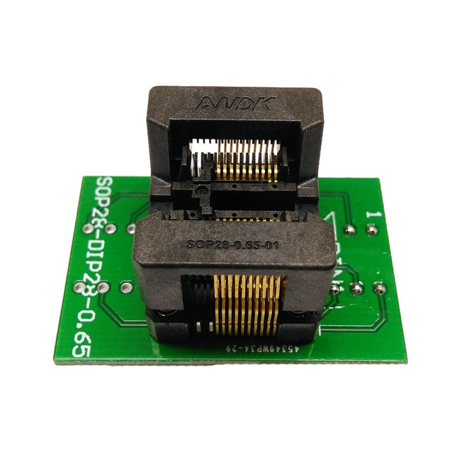 SSOP20 TSSOP20 OTS-28-0.65-01 Chip Gold-Plated Dual Contact Pin Adapter Socket-garmade.com