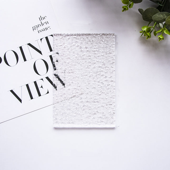 2 PCS 10 x 15cm Acrylic Texture Background Board Photo Props Background Decorative Geometric Ornaments(Ice Pattern)-garmade.com