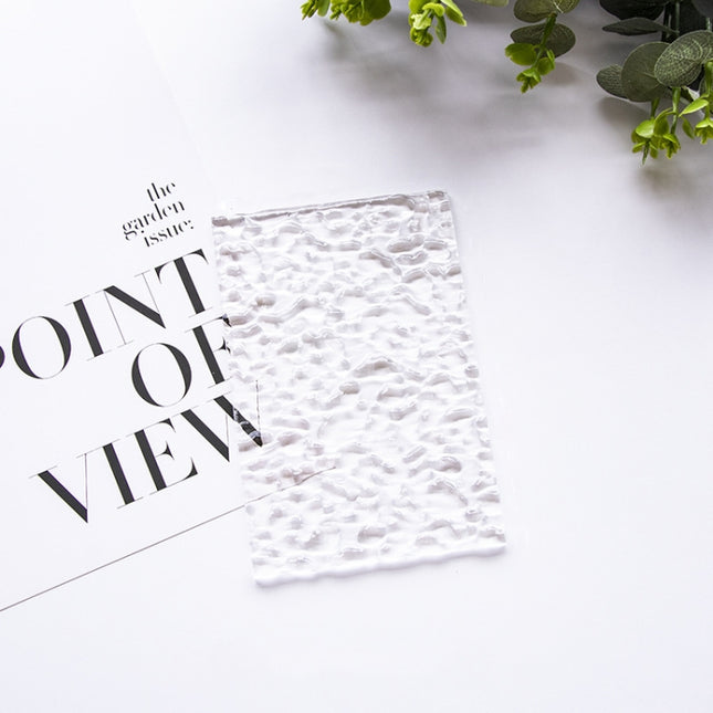 2 PCS 10 x 15cm Acrylic Texture Background Board Photo Props Background Decorative Geometric Ornaments(Water Ripple)-garmade.com