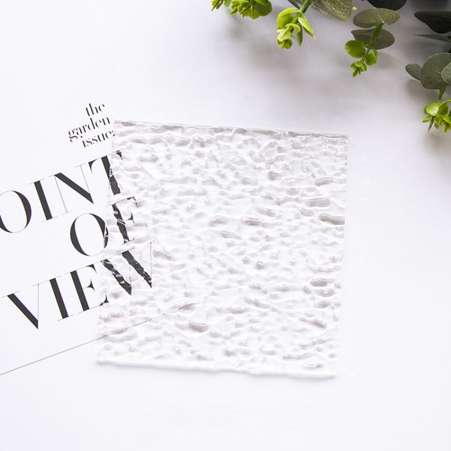 15 x 15cm Acrylic Texture Background Board Photo Props Background Decorative Geometric Ornaments(Water Ripple)-garmade.com