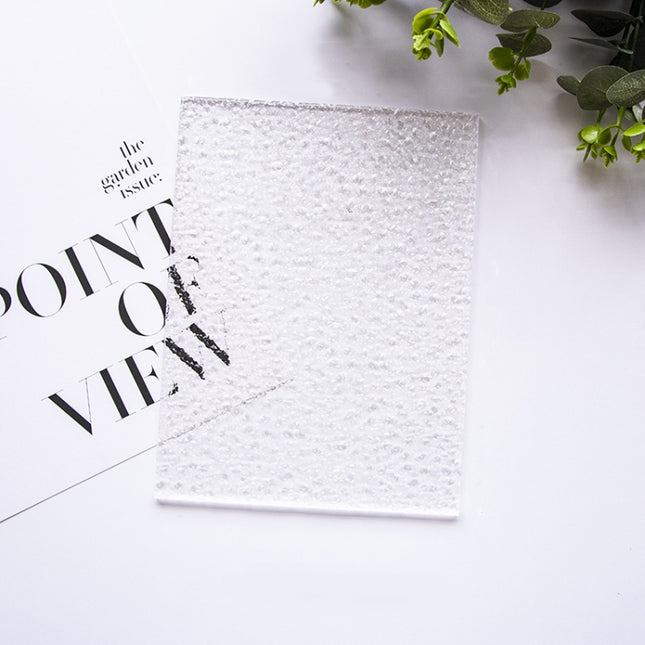 15 x 20cm Acrylic Texture Background Board Photo Props Background Decorative Geometric Ornaments(Ice Pattern)-garmade.com