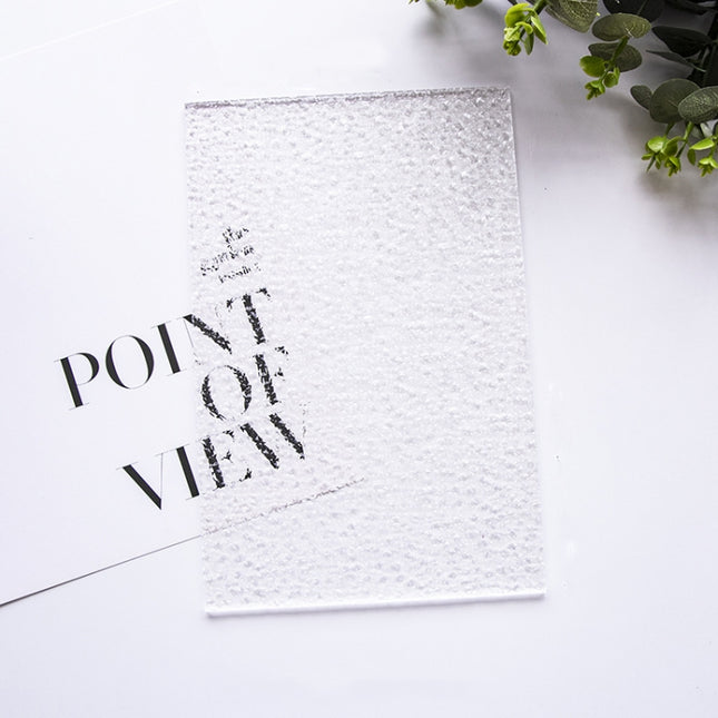 18 x 29cm Acrylic Texture Background Board Photo Props Background Decorative Geometric Ornaments(Ice Pattern)-garmade.com