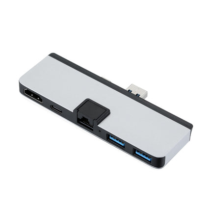 T0409 Multifunctional USB 3.0 HUB Docking Station Network Cable Interface Converter (with Network Port)-garmade.com