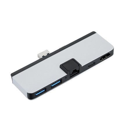 T0409 Multifunctional USB 3.0 HUB Docking Station Network Cable Interface Converter (with Network Port)-garmade.com
