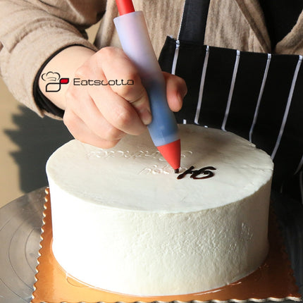 Silicone Food Writing Pen Chocolate Decorating tools Cake Nozzles-garmade.com